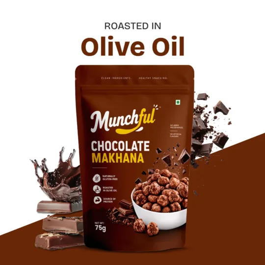 Chocolate Makhana showcase