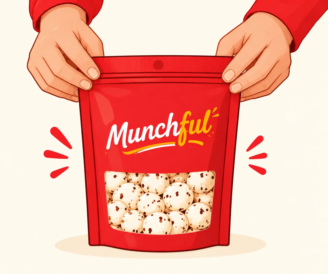 Munchful snacks packed fresh